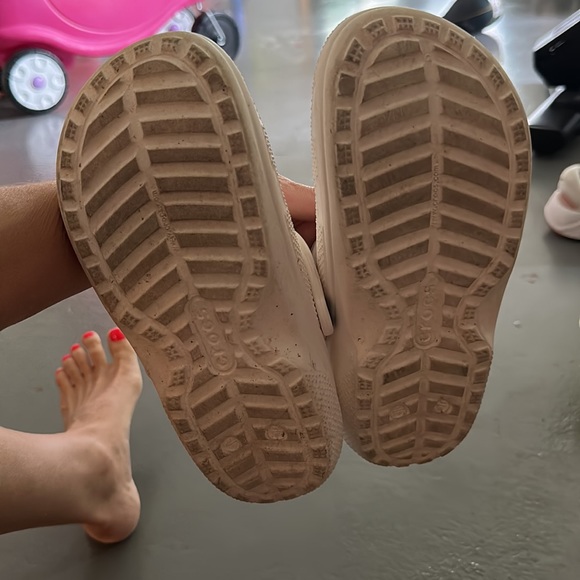 Lined white Crocs - Picture 5 of 8